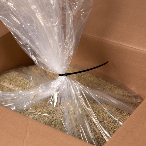 Farmersville Spice Co. Bulk Fennel Seeds - 25 lb Case