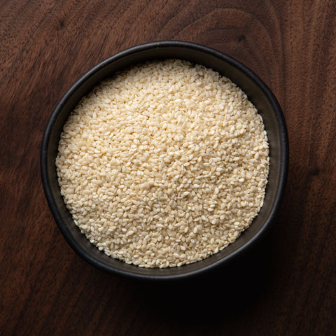 Farmersville Spice Co. Bulk White Sesame Seeds – 25 lb Case