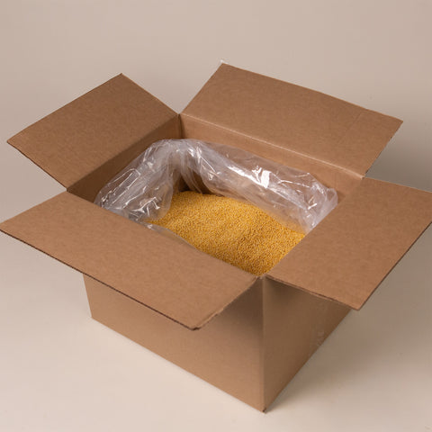 Farmersville Spice Co. Bulk Yellow Mustard Seeds - 25 lb Case