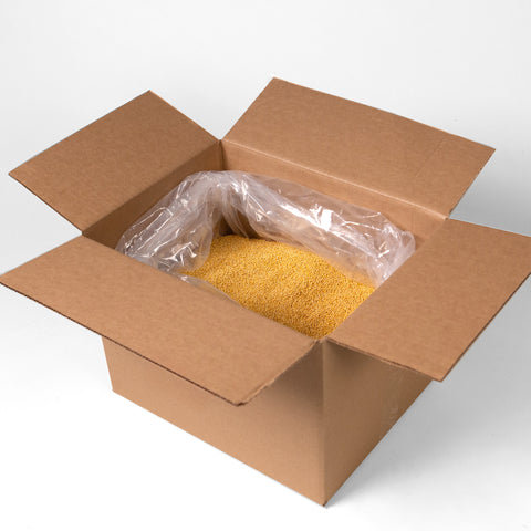 Farmersville Spice Co. Bulk Yellow Mustard Seeds - 25 lb Case